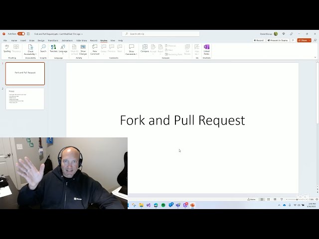 Fork and PR