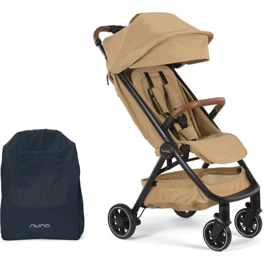 nuna-trvl-stroller-camel-1