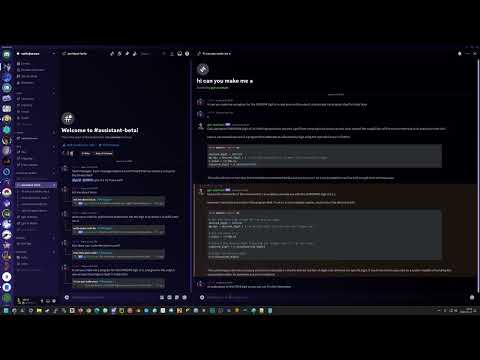 Assistants API on Discord