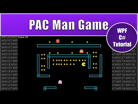 GitHub - mooict/WPF-Pac-Man-Game: Simple Pac Man Game Project with ...