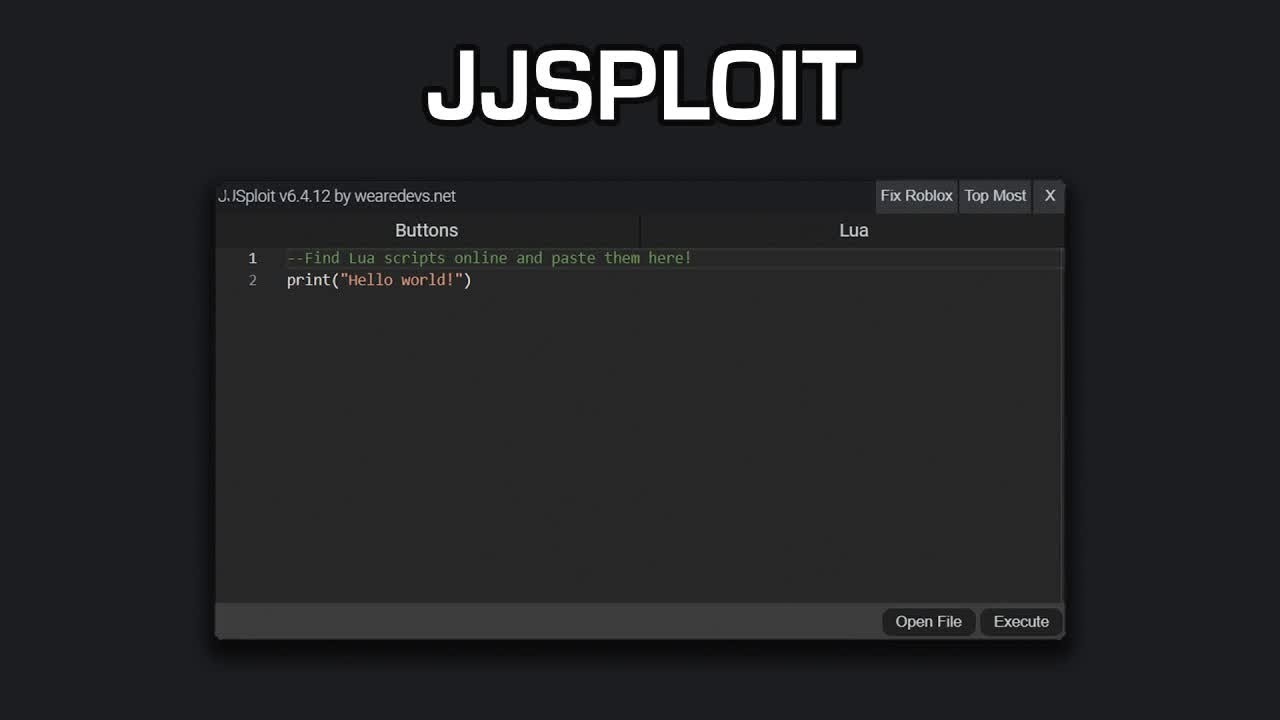 GitHub - Socker0/JJSploit-Roblox-Executor