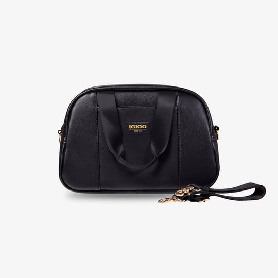 igloo-luxe-satchel-cooler-bag-black-1