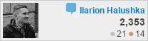 profile for Ilarion Halushka at Stack Overflow, Q&A for professional and enthusiast programmers