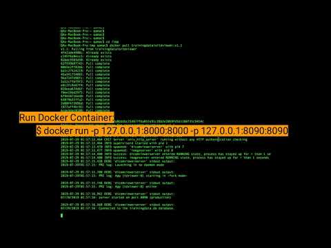 On Premises Docker Mac OS X