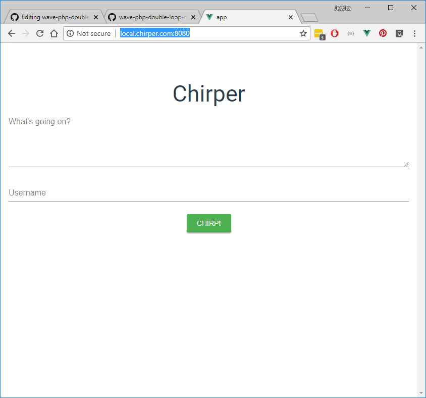 Chirper App