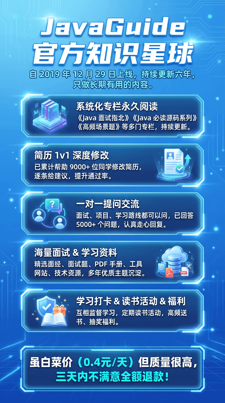 JavaGuide 公众号
