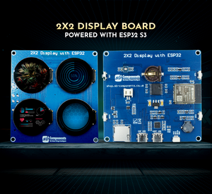 2x2 Display with ESP32 S3 (Round)