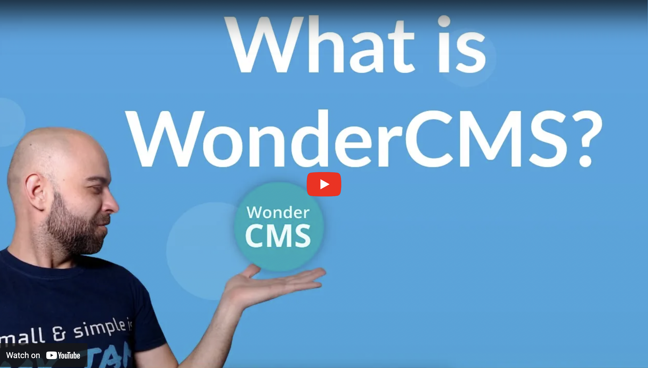What is WonderCMS? Introduction