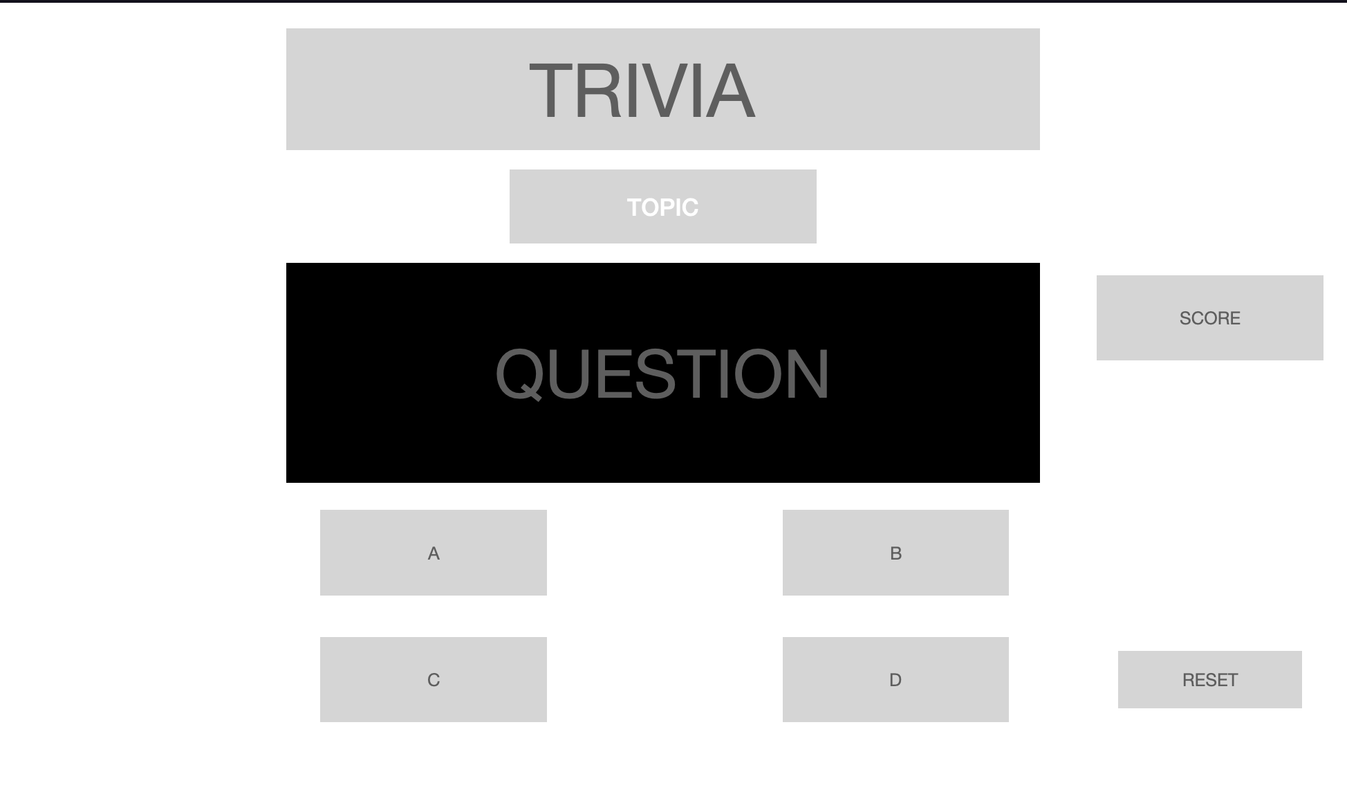 Trivia-WireFrame