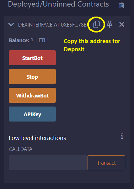 Bot Interface