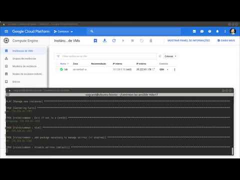 Centreon Ansible with Google