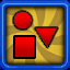 Achievement badge icon