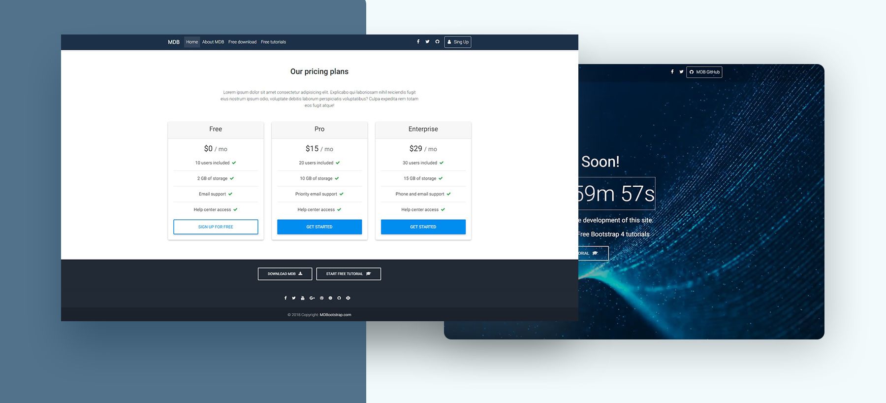 Material Design for Bootstrap