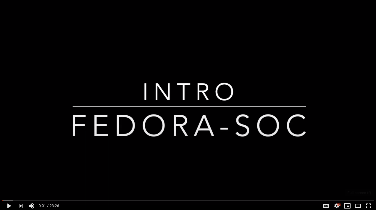 Fedora SoC Exams