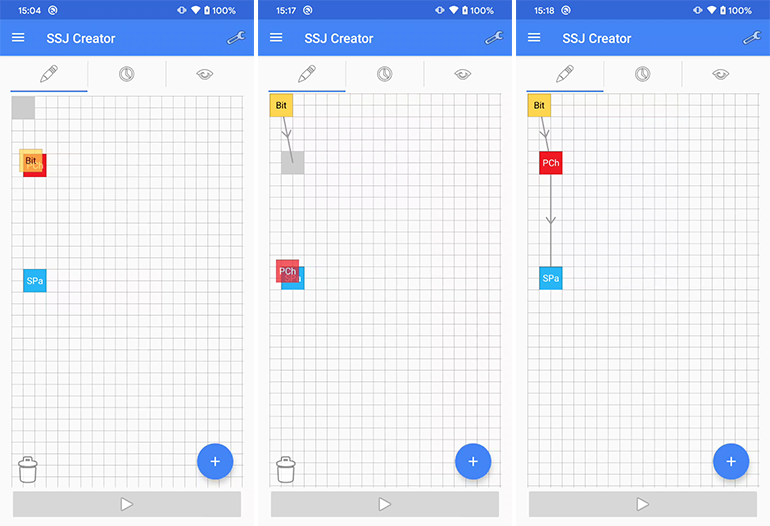 SSJ Creator - connect components