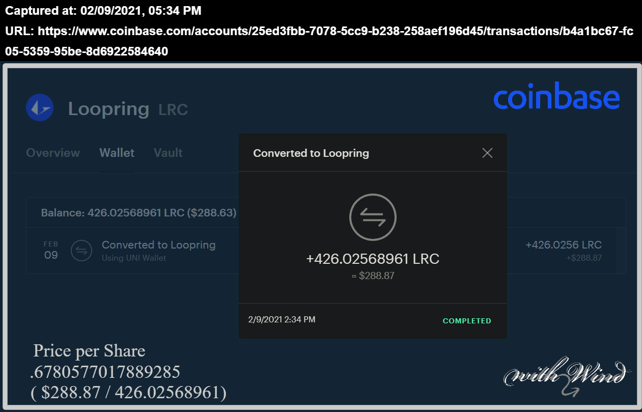 UNI to LRC Conversion