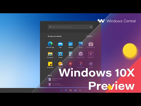 First Look: Windows 10X Preview