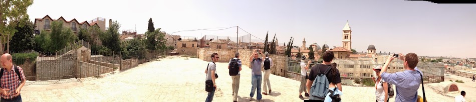 on the roofs of Jerusalem