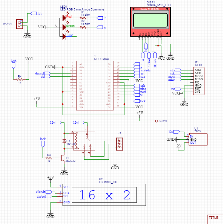 Esquema Elétrico do Projeto