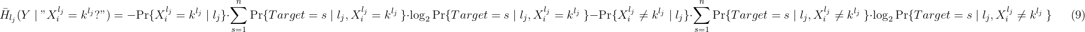 Modified Average Conditional Entropy