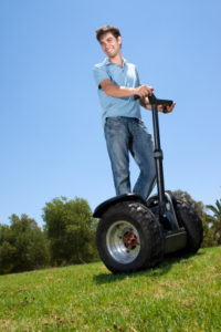 Real -world application of an inverted pendulum - the Segway