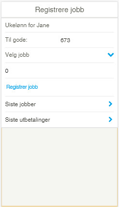 Ukelonn application on Vaadin 7 with TouchKit 4