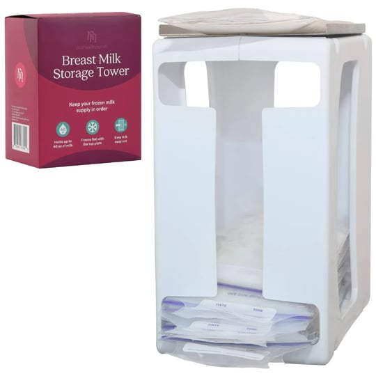 nurse-nourish-breast-milk-storage-tower-convenient-storage-for-milk-freezer-bags-efficiently-store-m-1