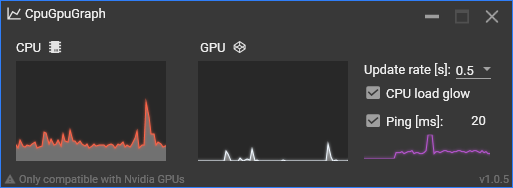 Cpu Gpu Graph screenshot