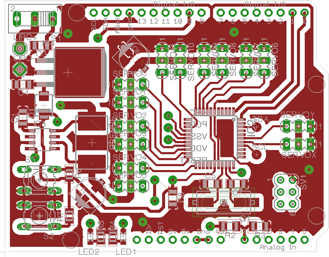 Bleuette PCB