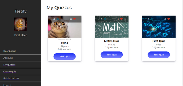 user-quizzes