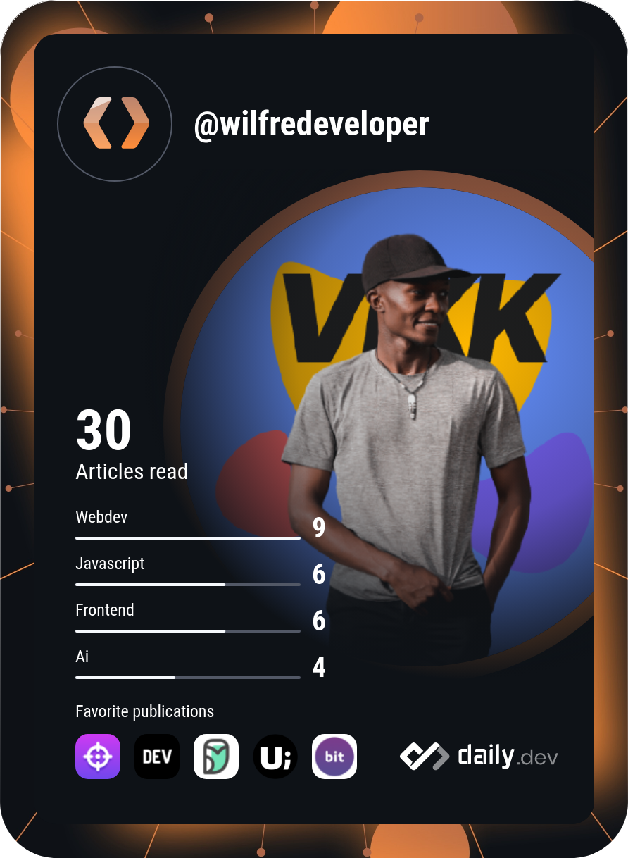 Victor Gitahi's Dev Card