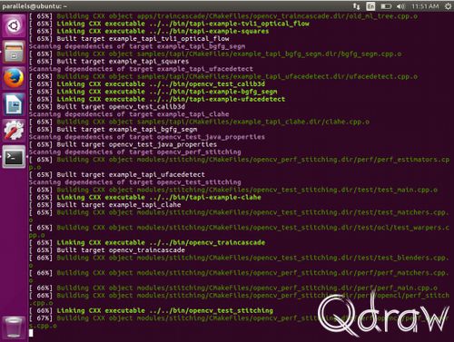 Objectherkenning met de Computer Vision library Tensorflow Compiling OpenCV @Ubuntu 16.04; OpenCV, Ubuntu