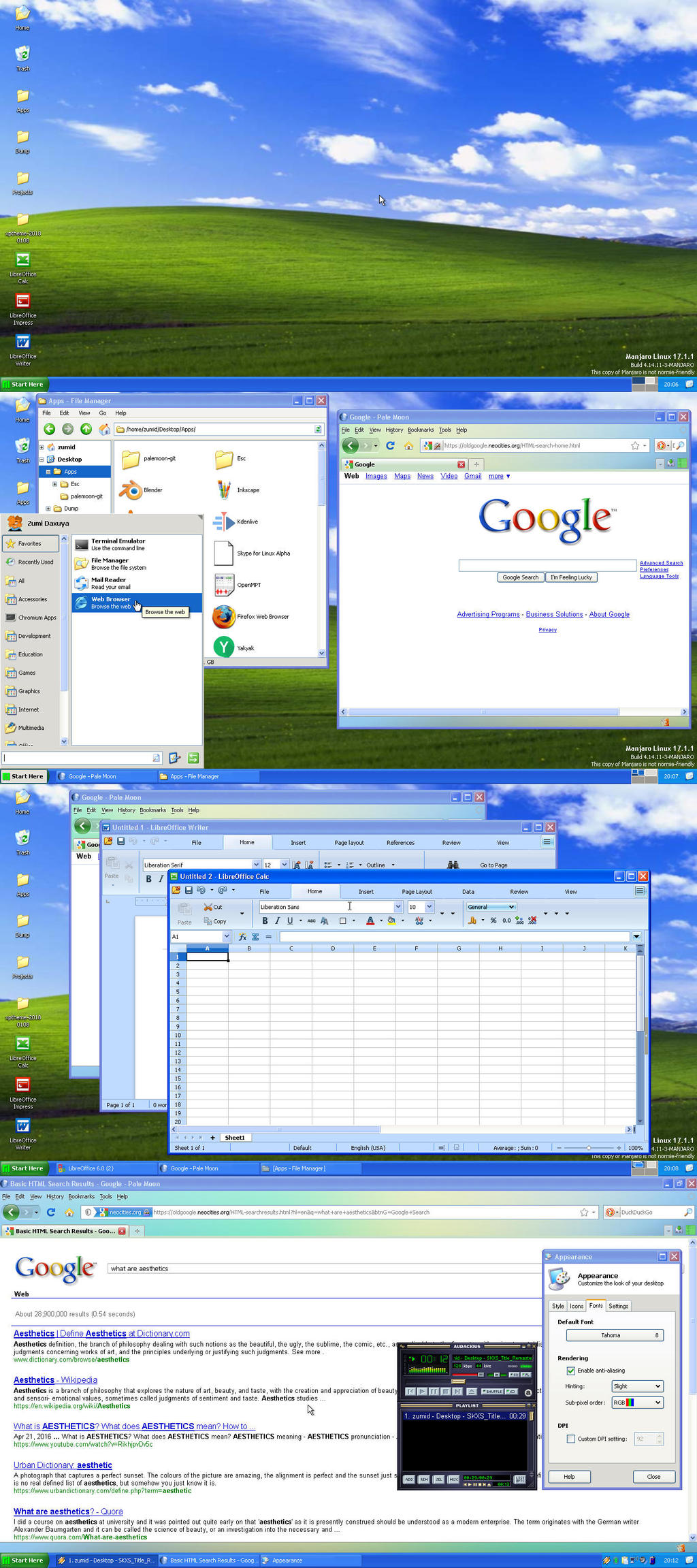 Windows XP theme