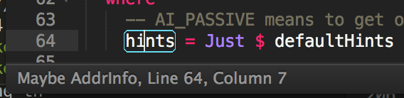 SublimeStackIDE Type-at-cursor