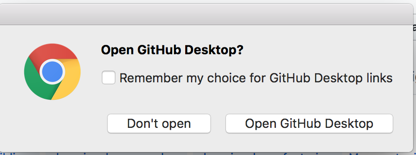 Open Github Desktop