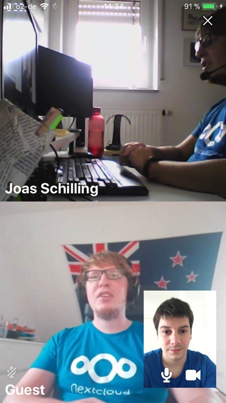 Nextcloud Talk image 3