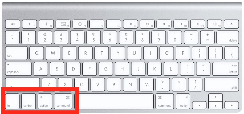 Mac Keyboard Modifier Keys