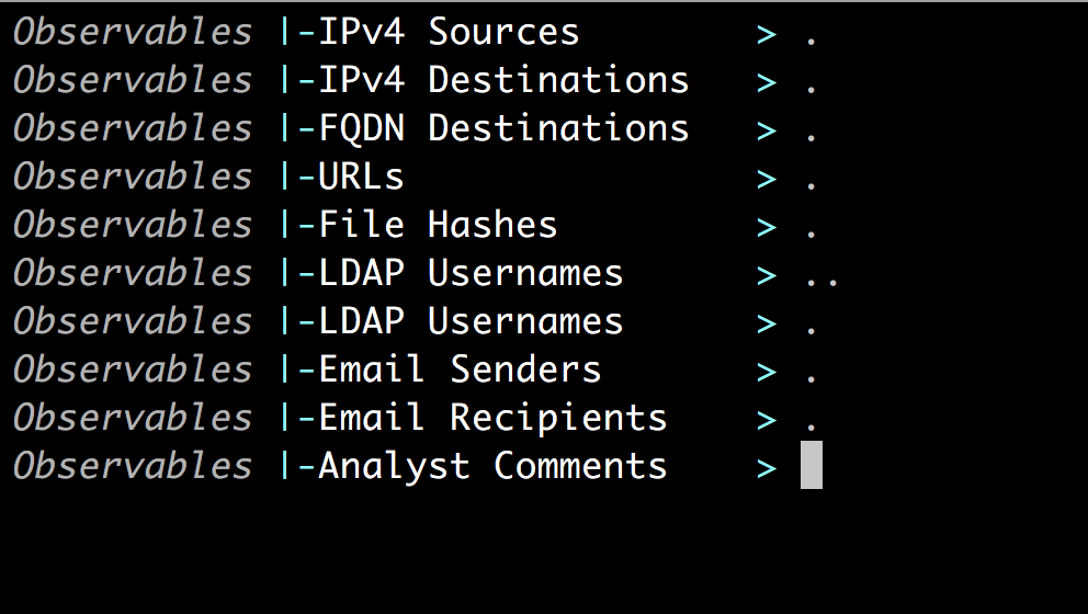 TTP0 DRONE OBSERVABLES