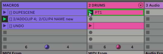 Advanced Ableton Control Macros