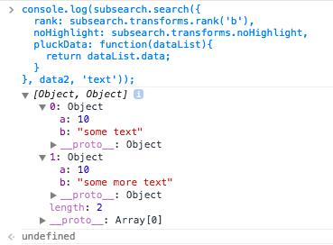 output of using a custom transform to pluck data out