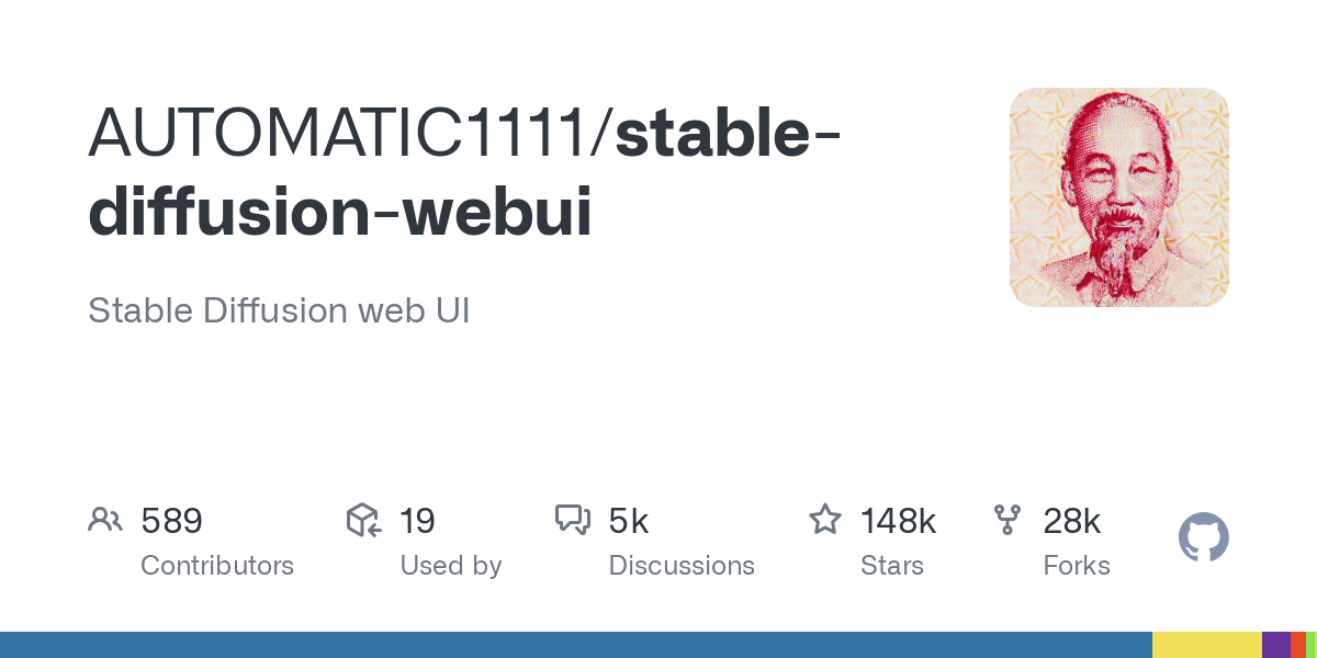 AUTOMATIC1111 / stable-diffusion-webui