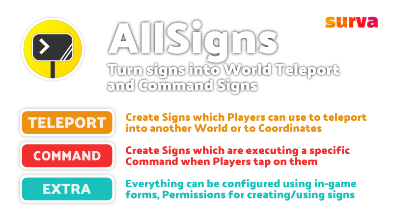 AllSigns plugin features