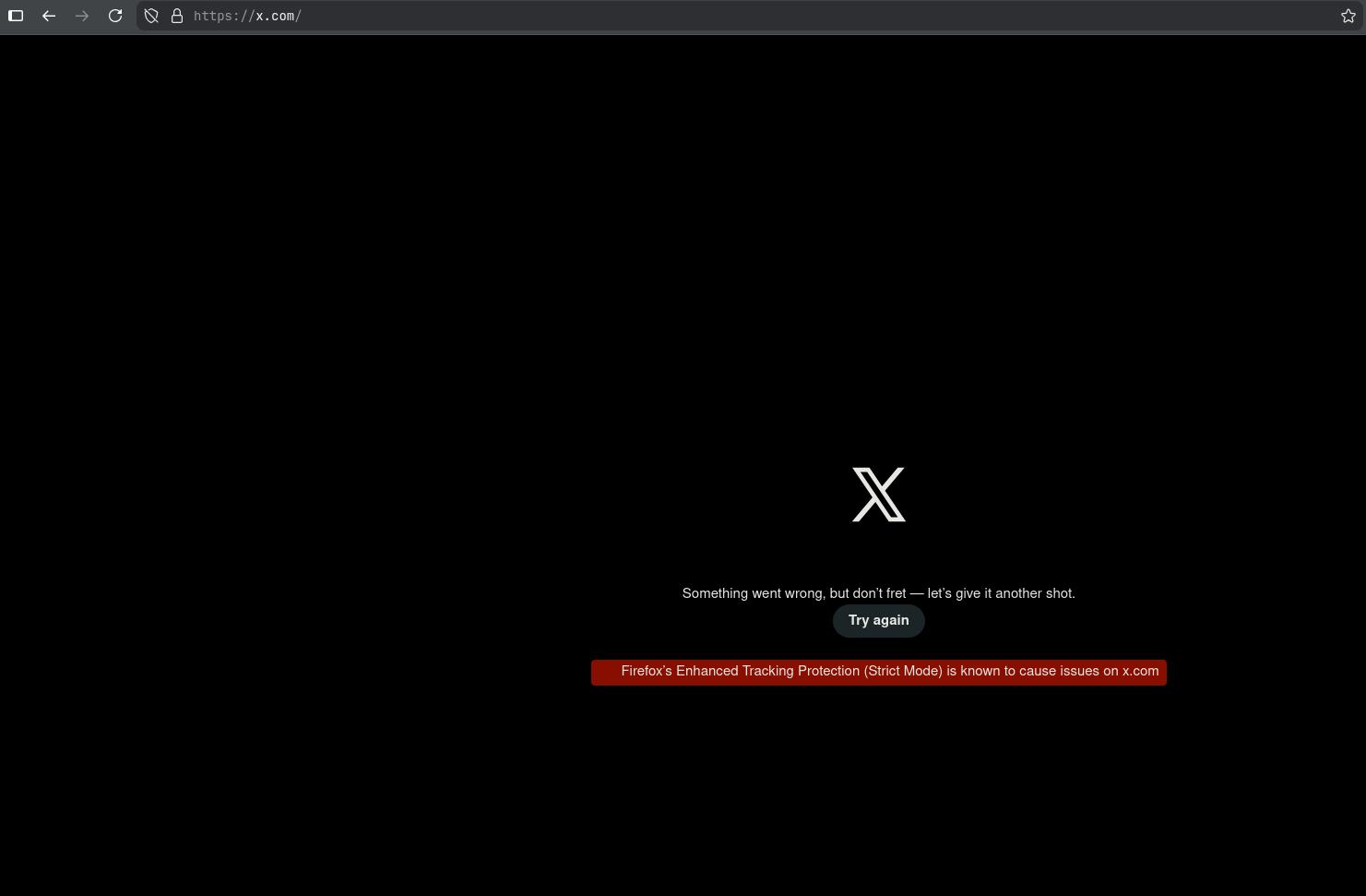 x.com - site is not usable · Issue #206913 · webcompat/web-bugs · GitHub