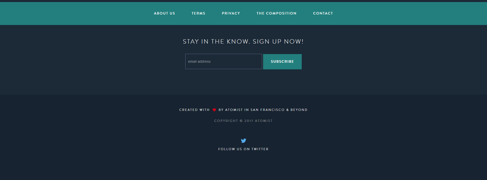 Footer