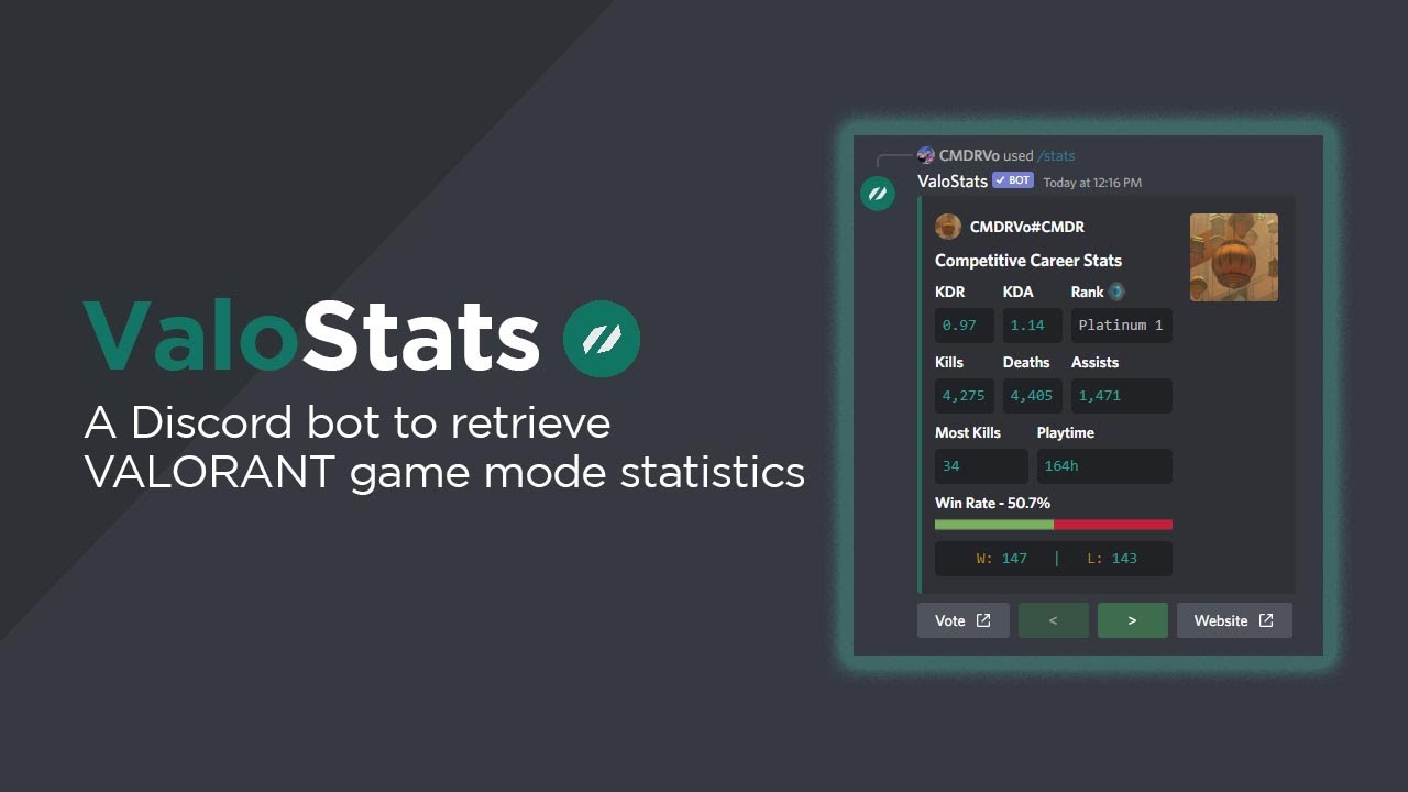 ValoStats Demo