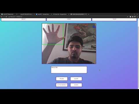 ASL - Accessible Smart Linguist | HackMIT