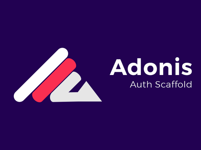 Adonis Auth Scaffold Logo