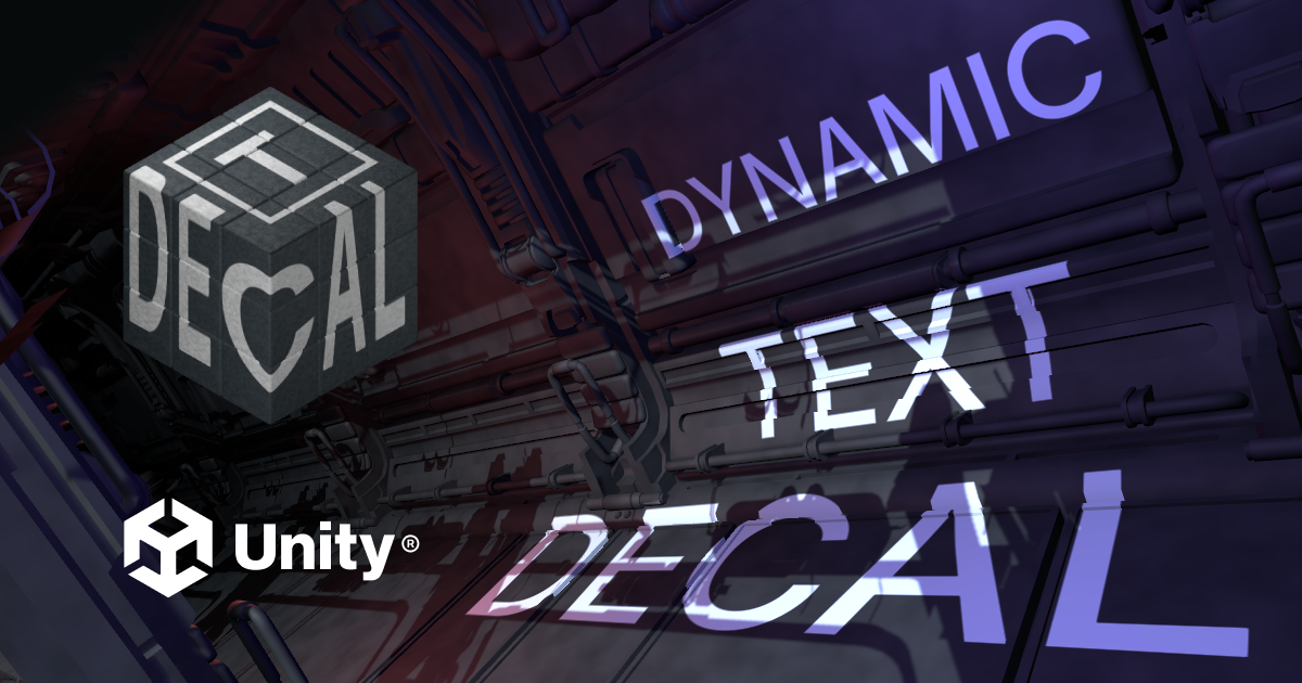 Text Decal on the Unity Asset Store