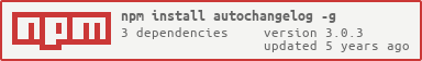 autochangelog