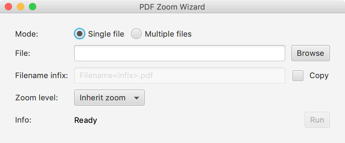 PDF Zoom Wizard GUI